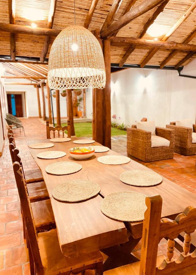 Casa Santo Domingo Guadalupe Santander Exterior foto