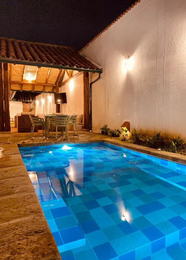 Casa Santo Domingo Guadalupe Santander Exterior foto