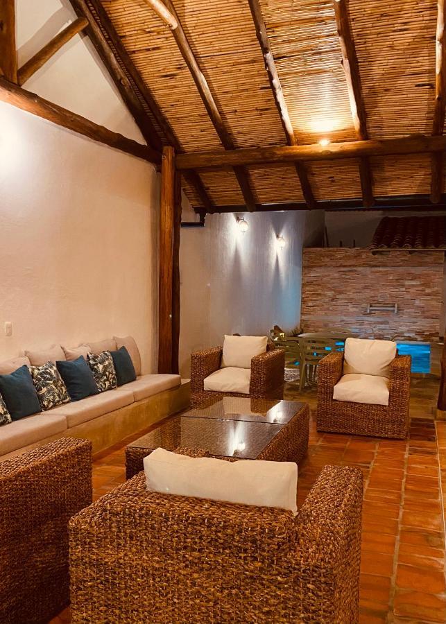 Casa Santo Domingo Guadalupe Santander Exterior foto